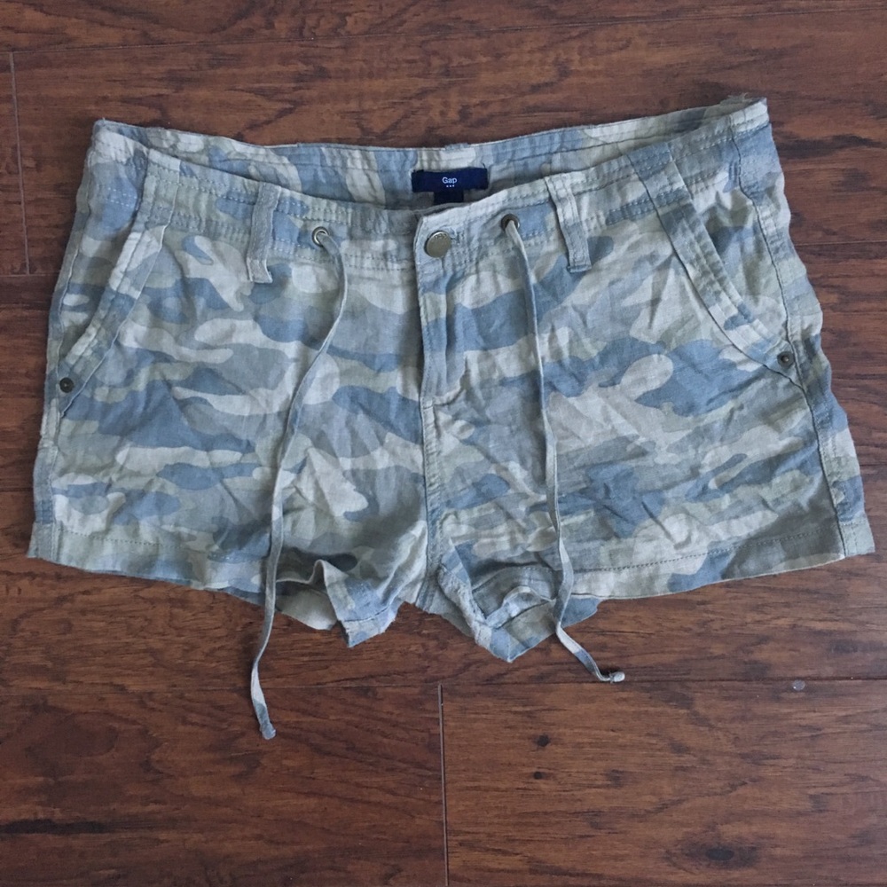 SALE❗️Faded Camo Drawstring Shorts